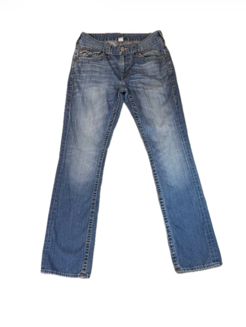 True Religion Men's Straight Flap Jeans Size 31x33 Straight Leg Mexico